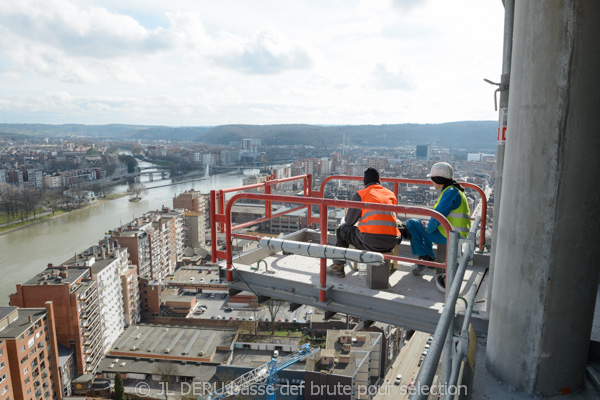 tour des finances à Liège